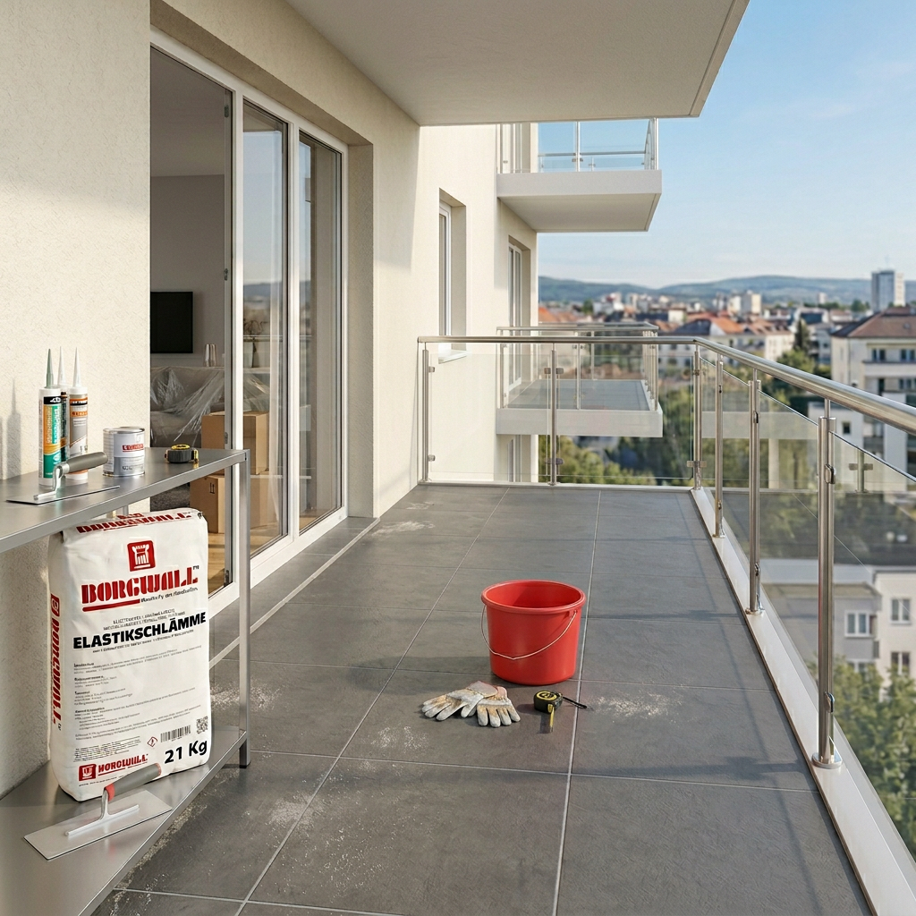 Professionelle Balkonsanierung mit BORGWALL™ Mineraltechnologie