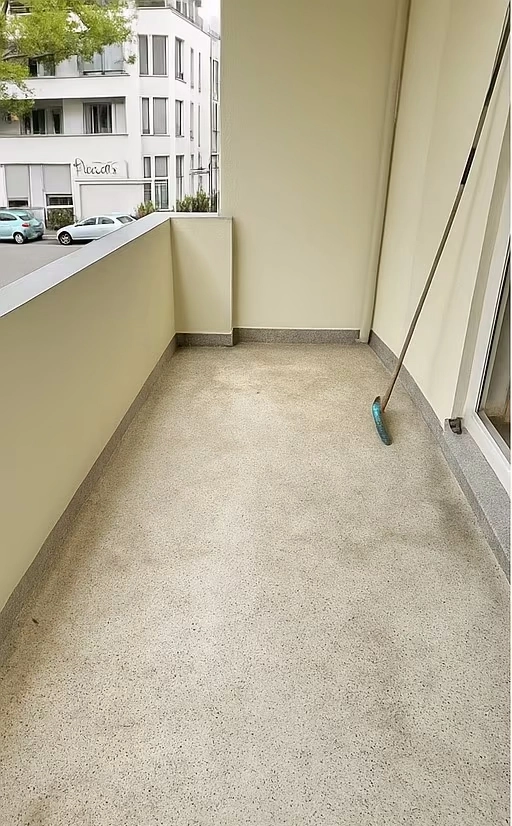 Balkon vor Sanierung